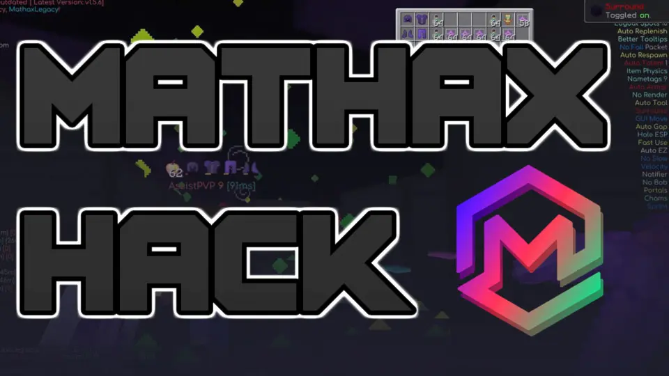 minecraft hacked client named MatHax
