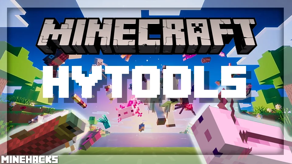minecraft hacked client named Hytools Mod