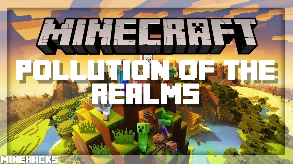 minecraft hacked client named Pollution of the Realms Mod